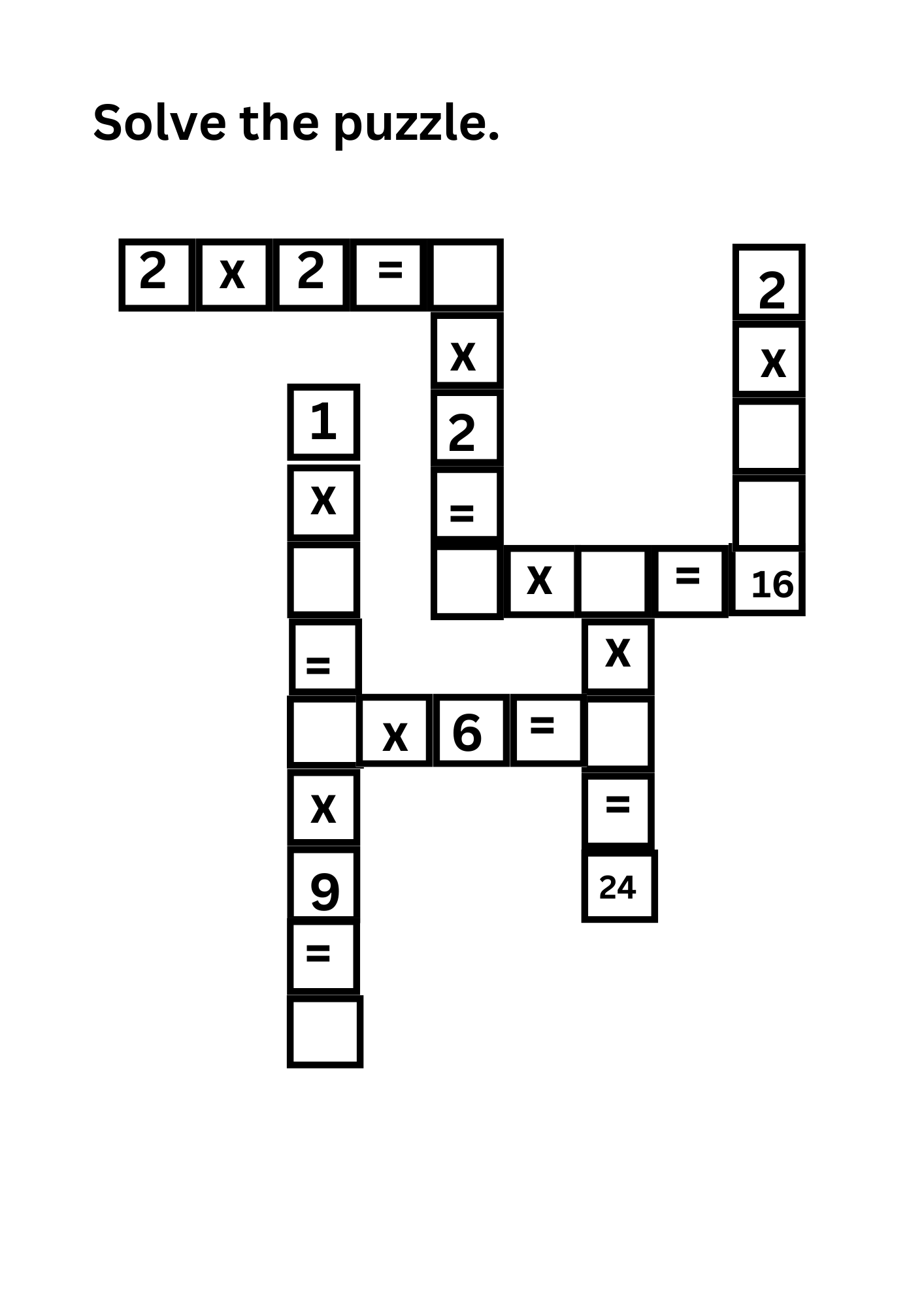 Fun with 2-12 Times Tables