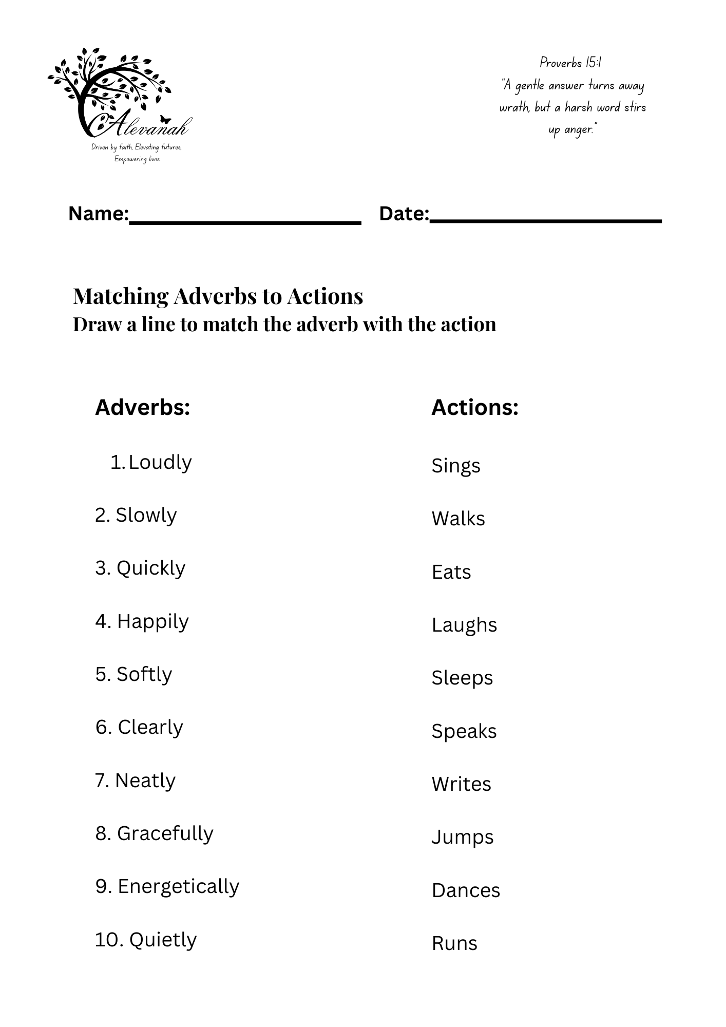 Mastering Adverbs Standards 2-3