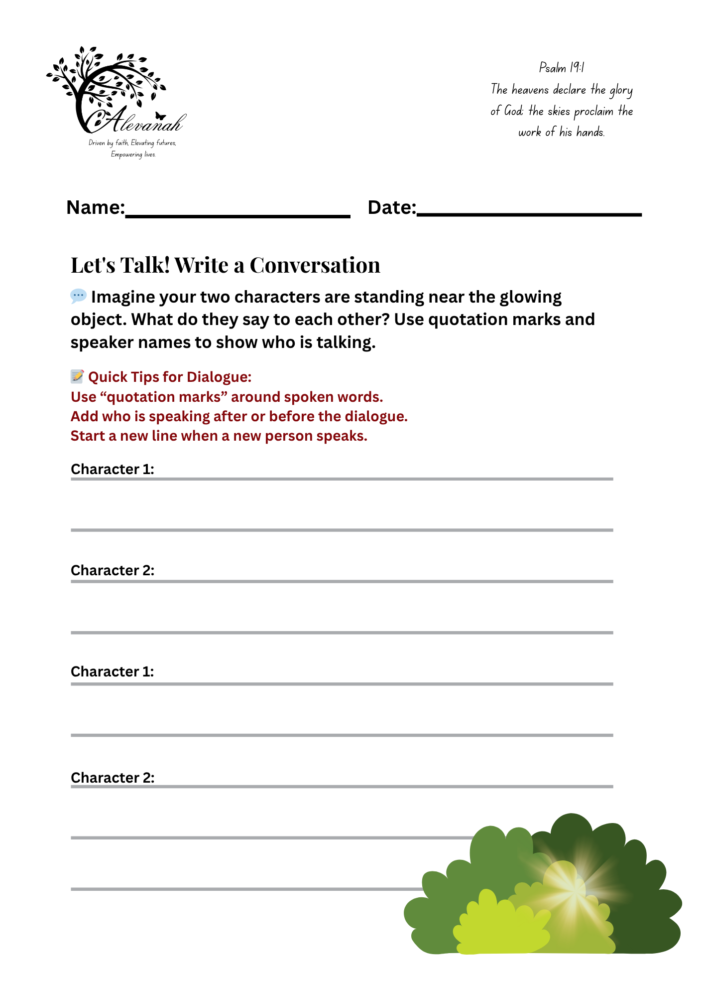 Write and Shine: Guided Story Adventures - The Mysterious Glow