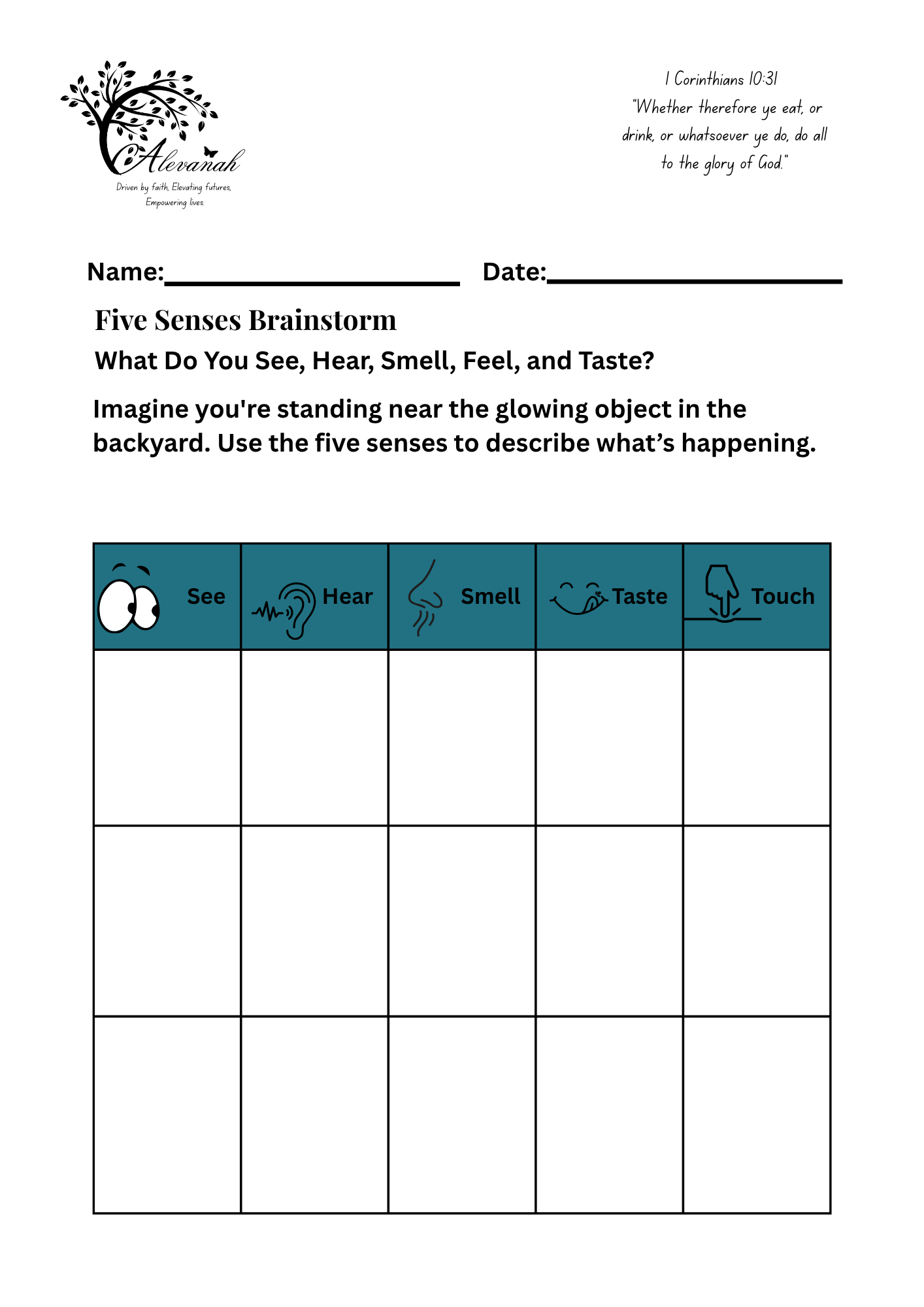 Write and Shine: Guided Story Adventures - The Mysterious Glow