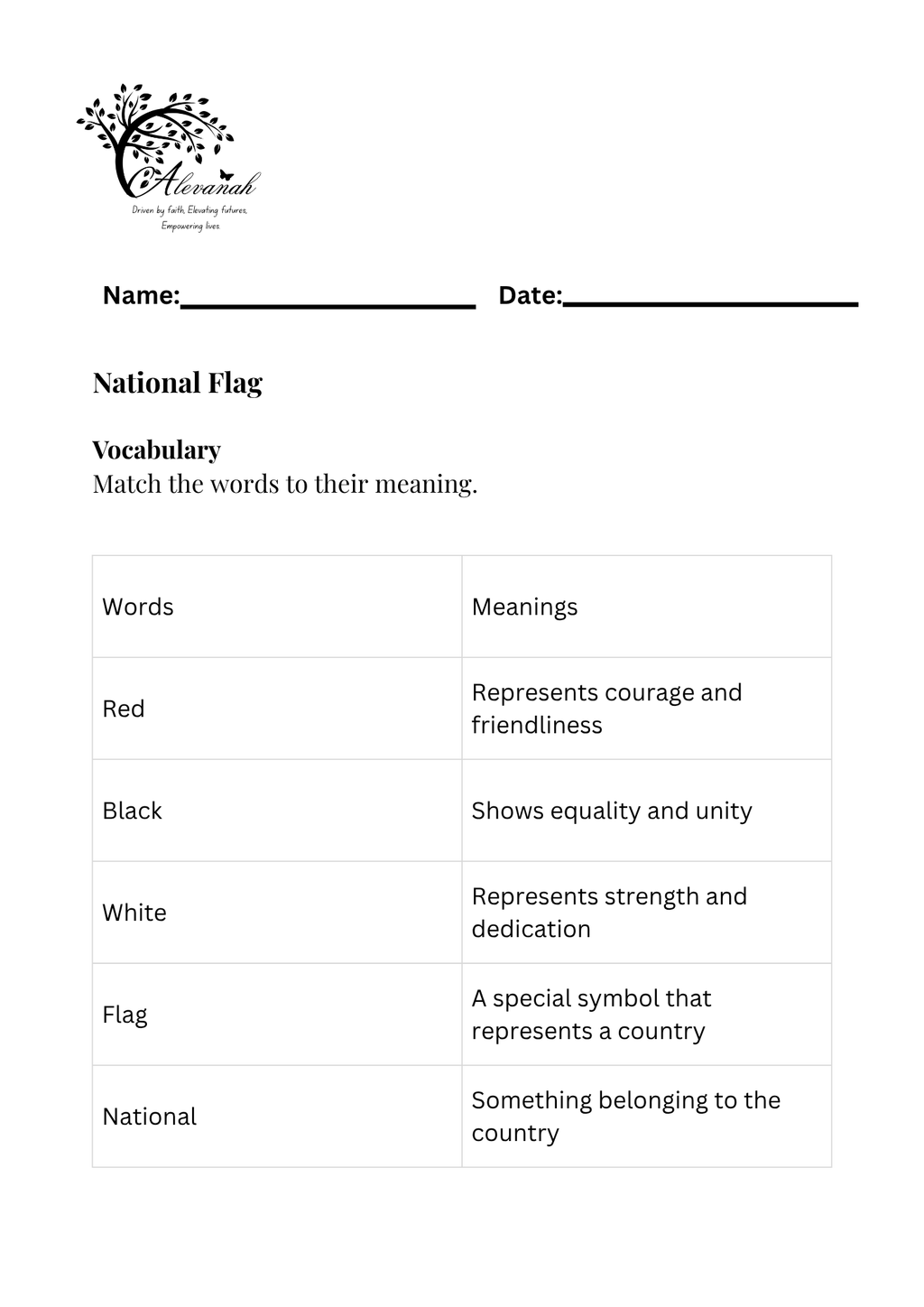 National Stories Standard Two Printed