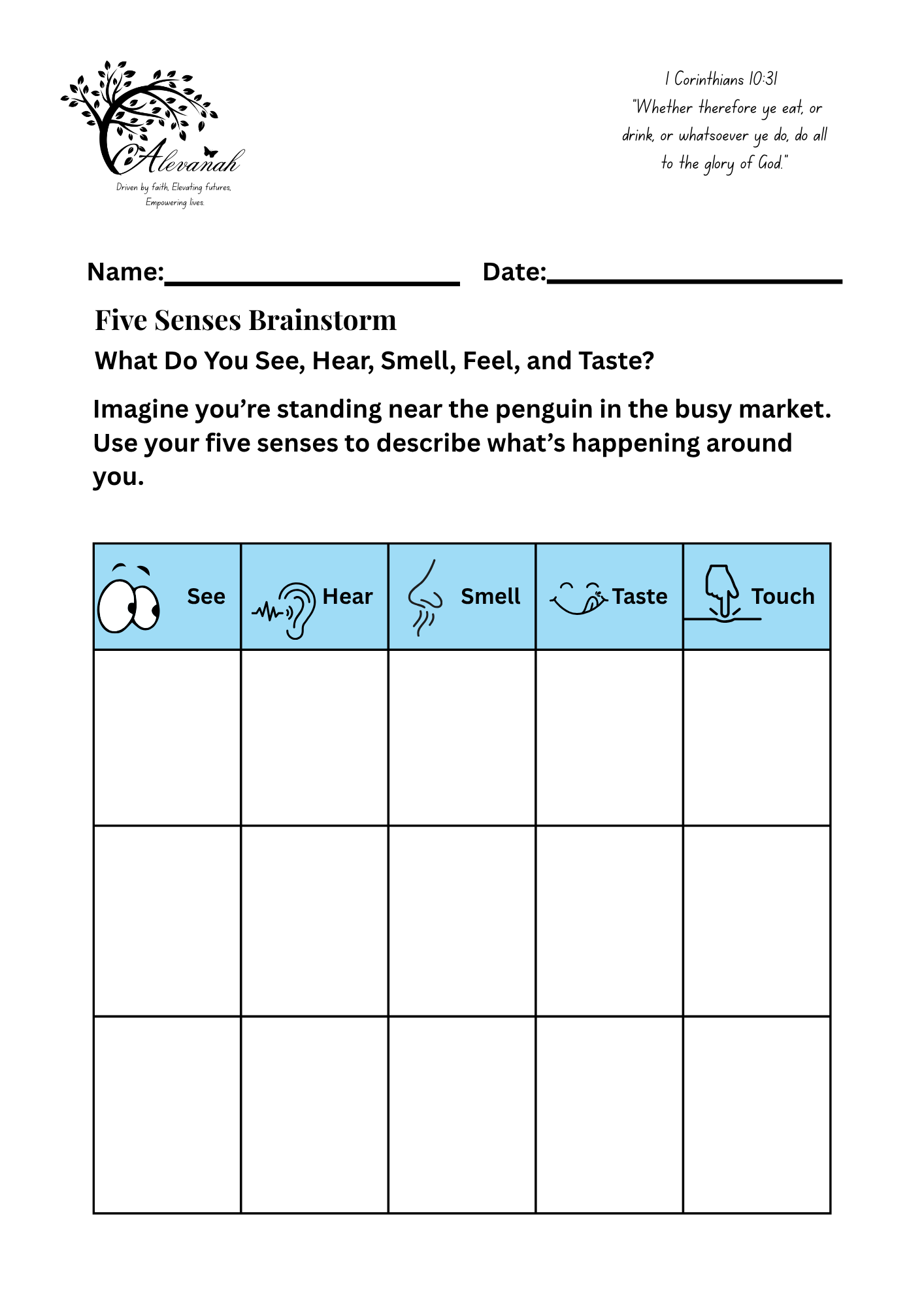 Write and Shine: Guided Story Adventures - Market Day Adventures