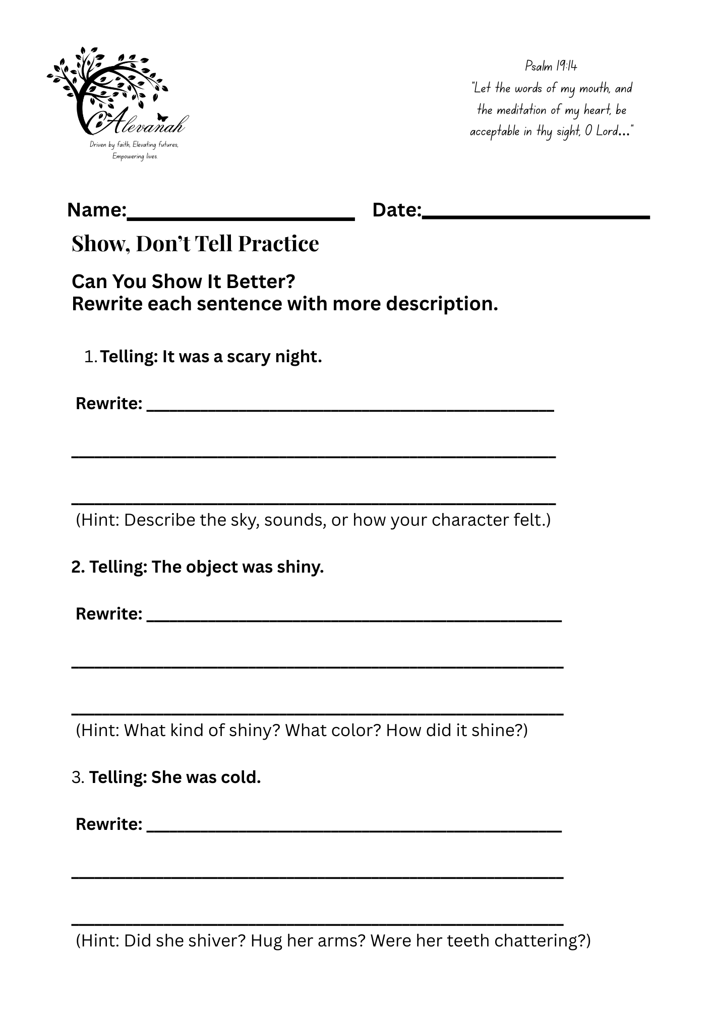 Write and Shine: Guided Story Adventures - The Mysterious Glow