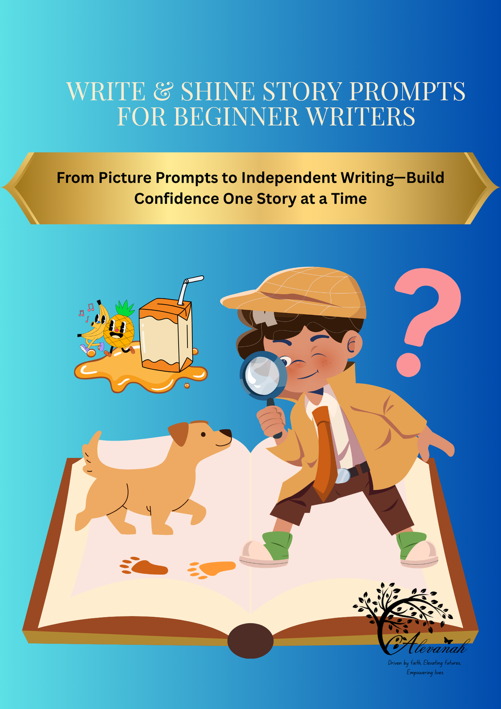 Write & Shine Complete Set (3 Guided Stories + Prompts Workbook)
