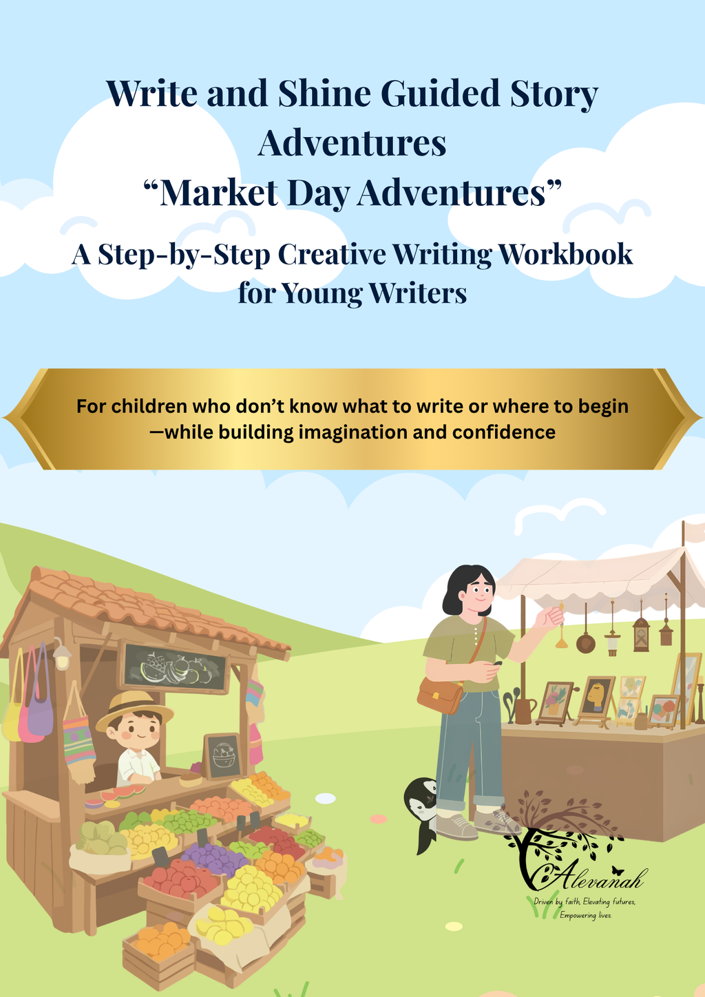Write & Shine Complete Set (3 Guided Stories + Prompts Workbook)