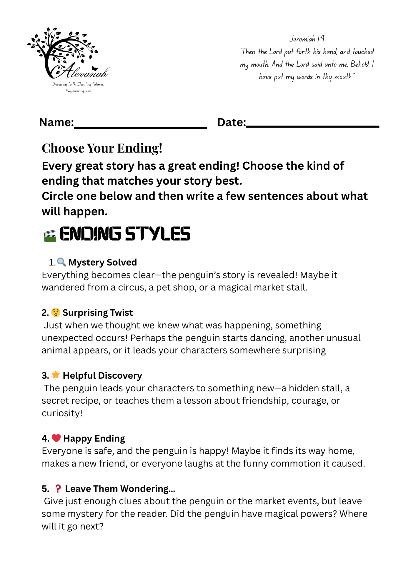 Write and Shine: Guided Story Adventures - Market Day Adventures