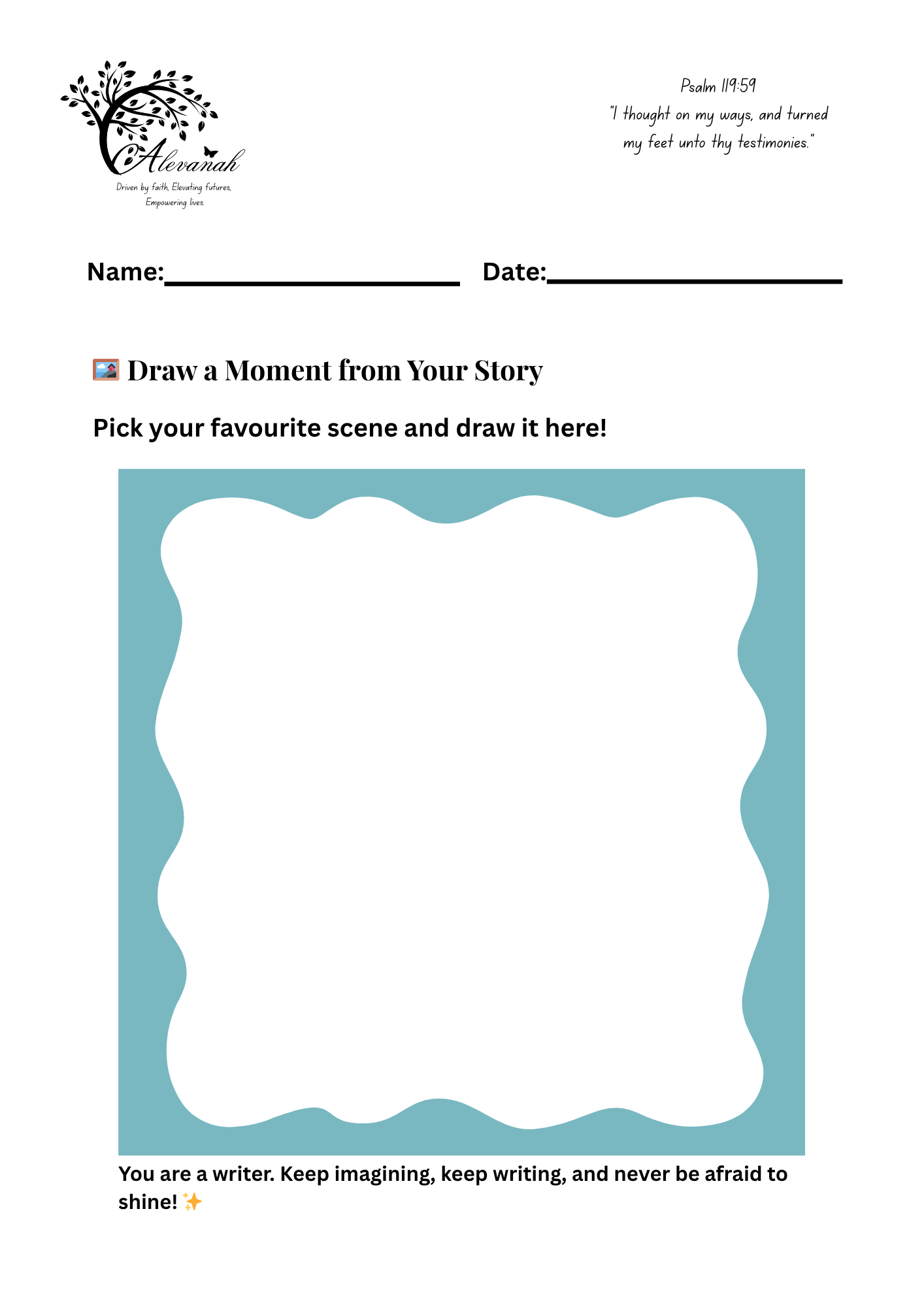 Write and Shine: Guided Story Adventures - Market Day Adventures