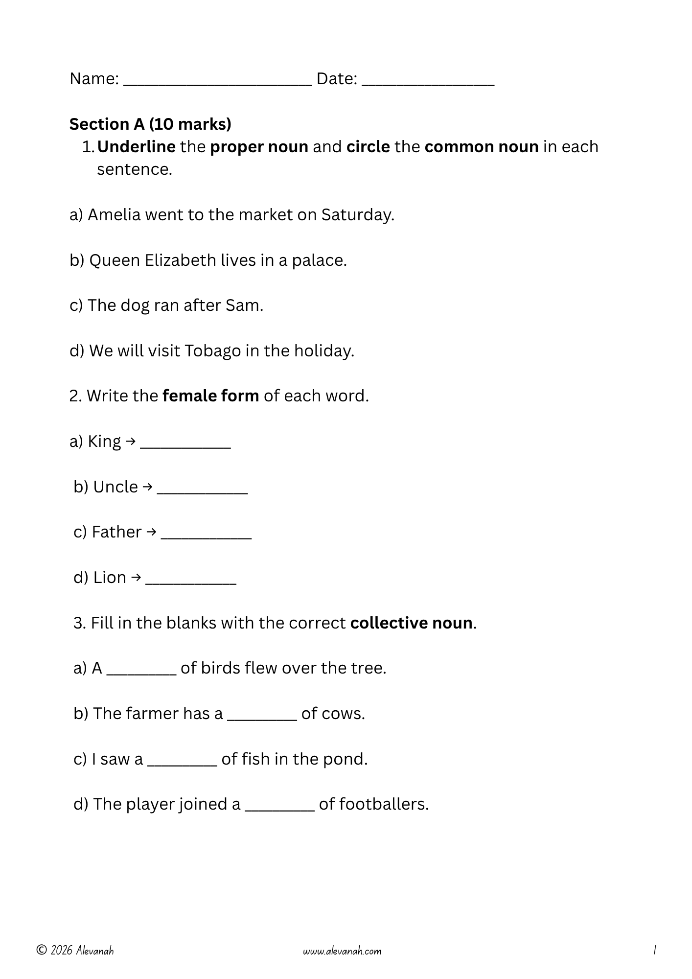 Standard 2 ELA Weekly Practice Test - Test 2