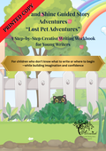 Write and Shine: Guided Story Adventures - Lost Pet Adventure