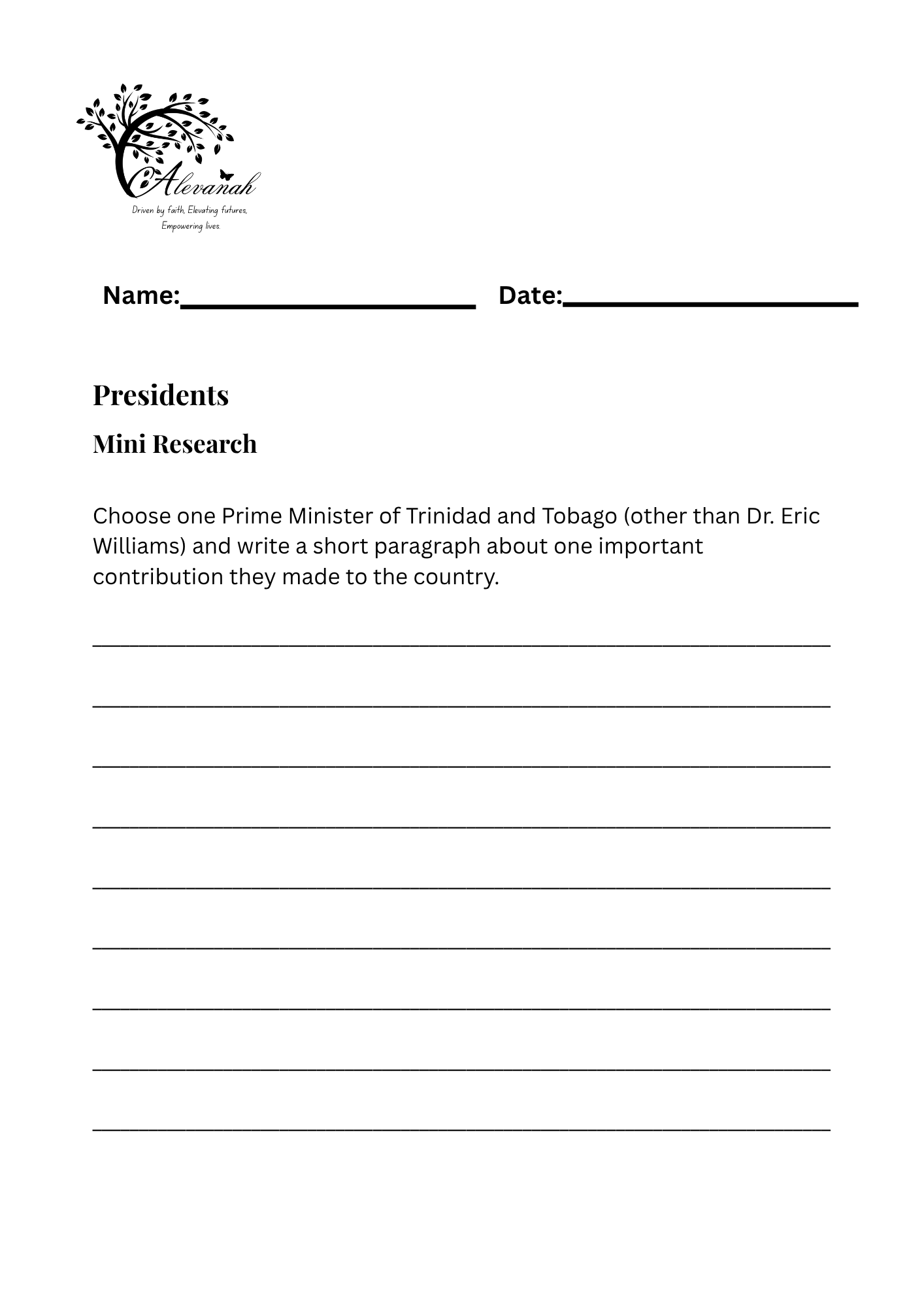 National Stories Standards Four and Five Printed