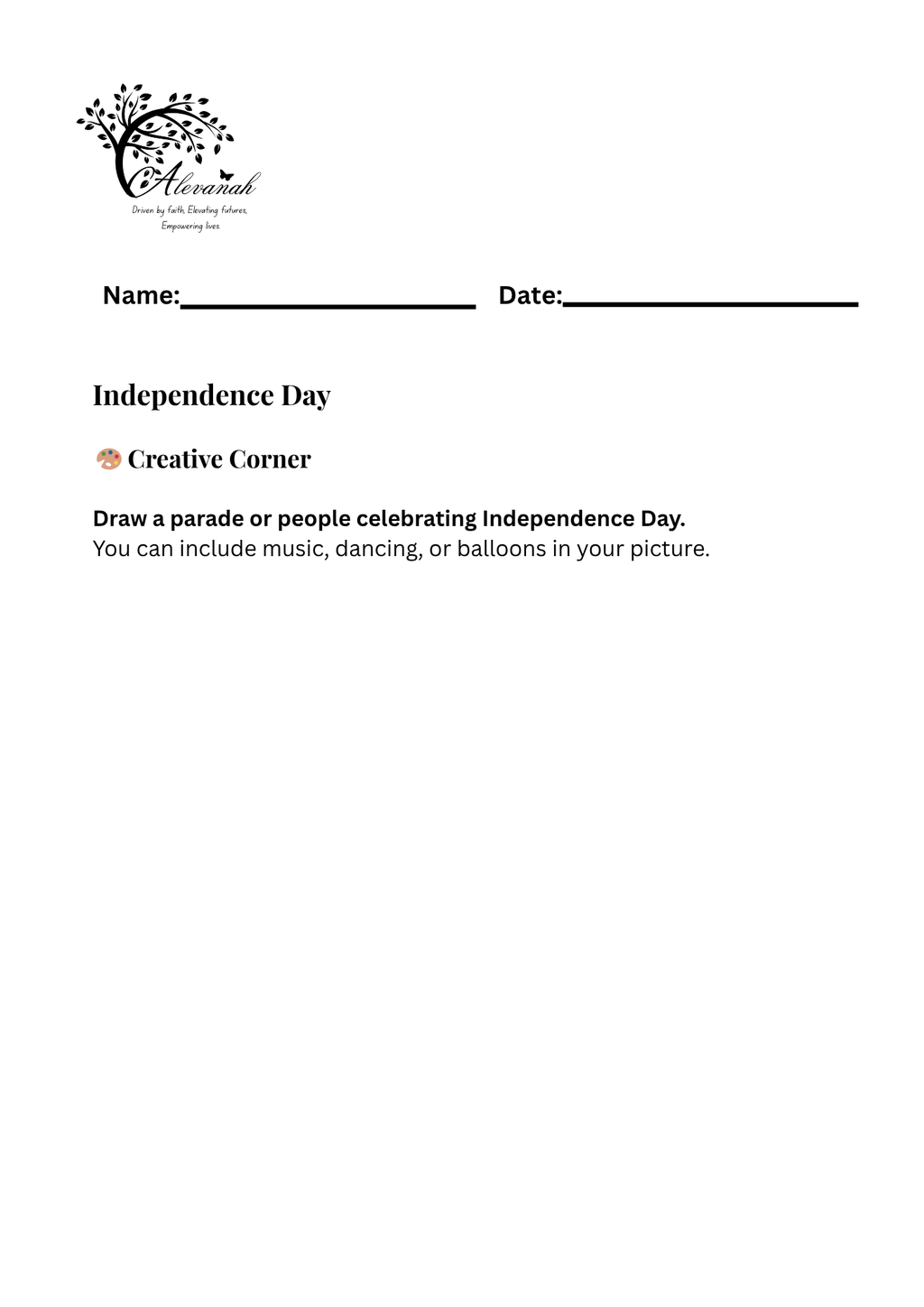 National Stories Infant One