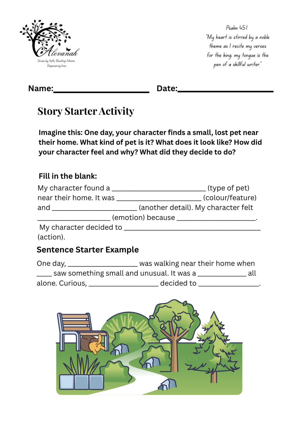 Write and Shine: Guided Story Adventures - Lost Pet Adventure