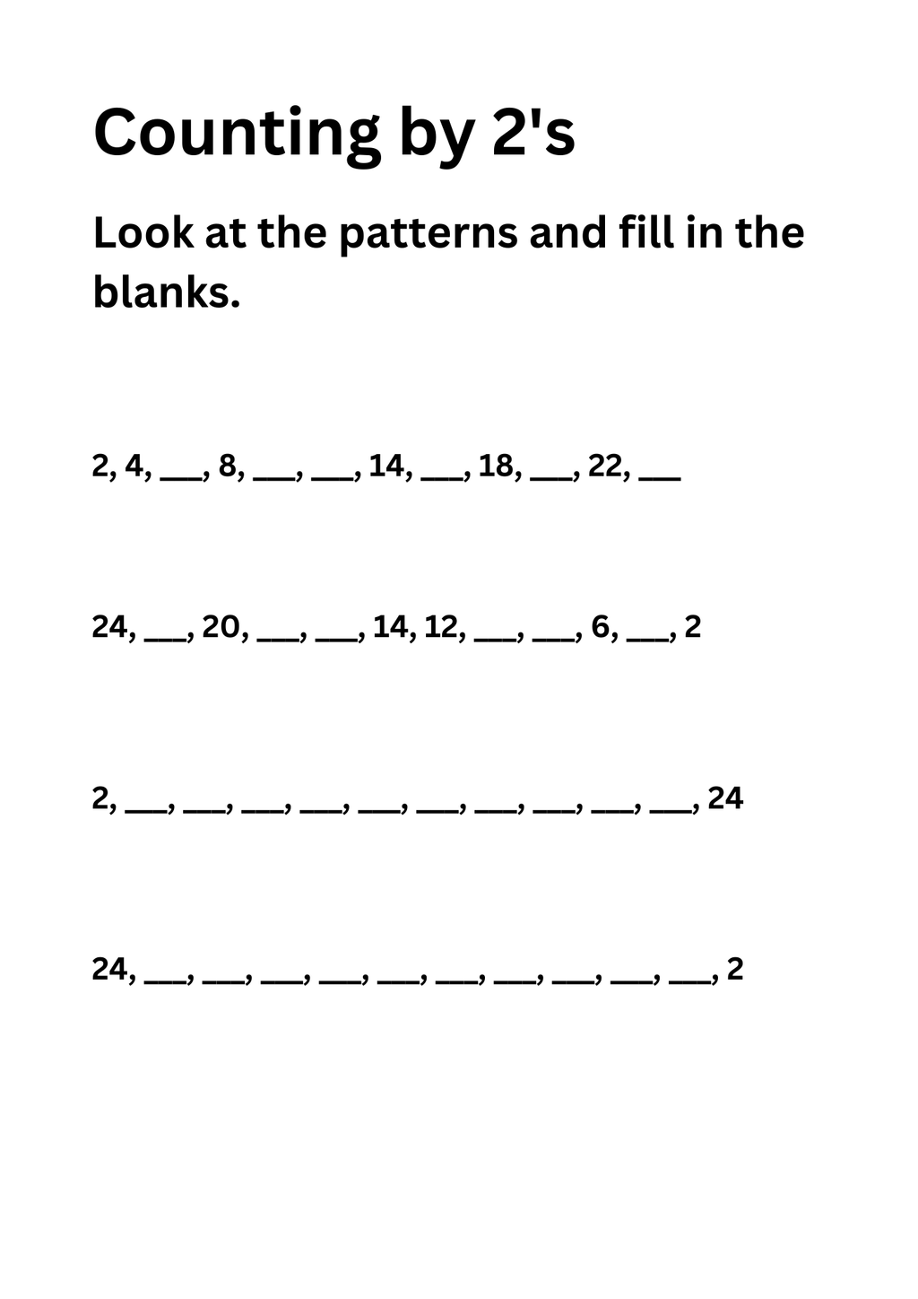 Fun with 2-12 Times Tables